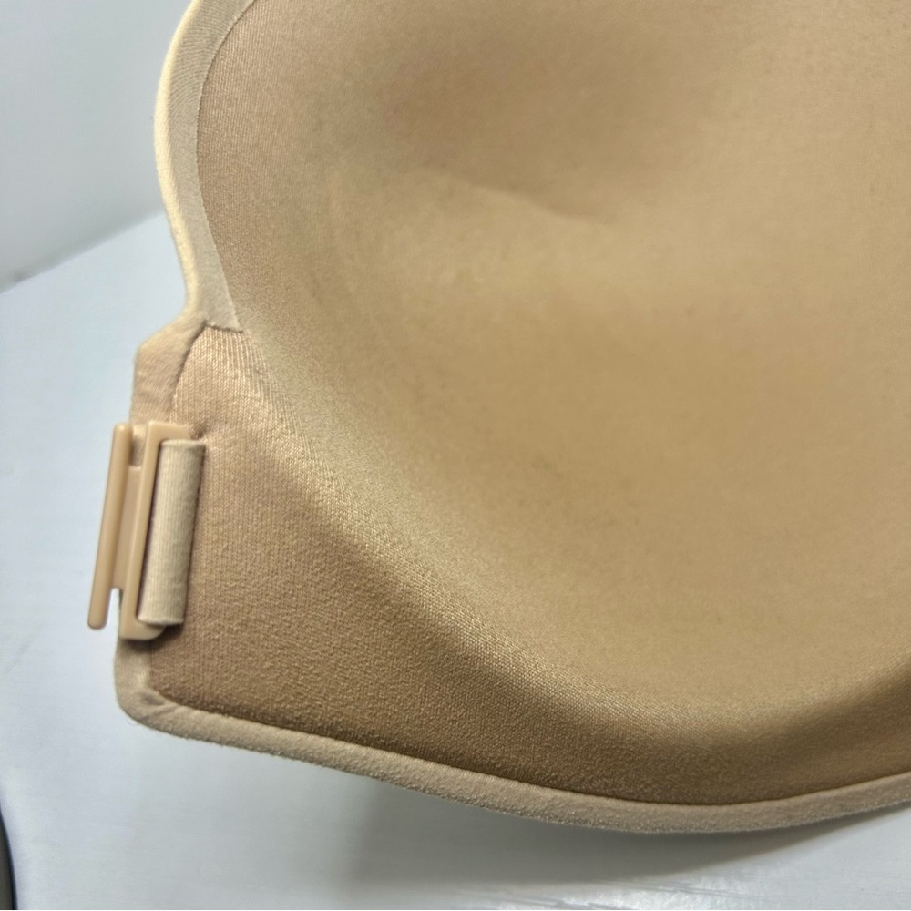 SOMA Enbliss Front Close Racerback Neutral Cream/Tan Adjustable Strap Bra 38DD - Picture 11 of 15